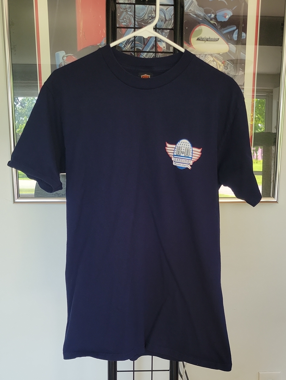Harley-Davidson T-shirt Medium Blue Vintage